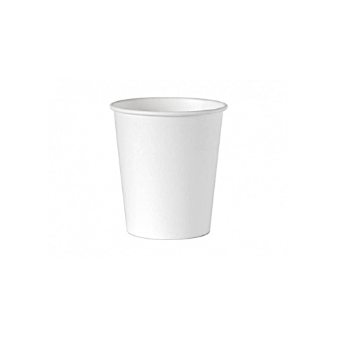 Kubek papierowy BIAŁY 100ml 60mm