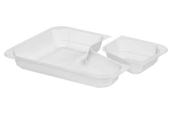 Pojemnik do zgrzewu mleczny 227/178/30 COLT CORNER odrywany