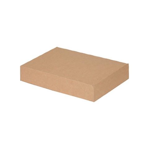 Kartonik na sushi 0% PLASTIK bez okienka KRAFT 26/19/5