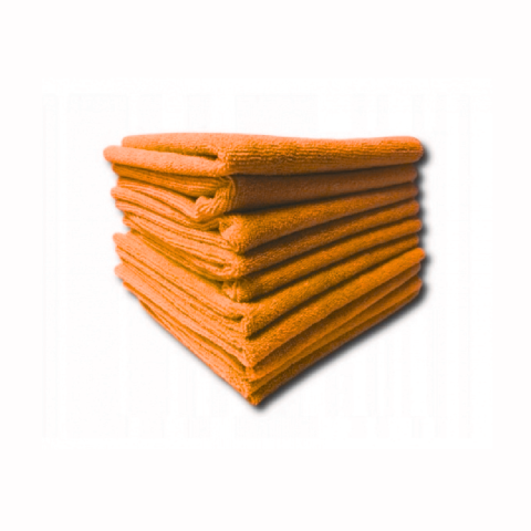 Ścierka z mikrofibry 30x30cm 220g A10 Pomarańczowa