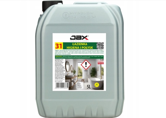 Jax 31 Płyn do mycia i pielęgnacji łazienki 5L