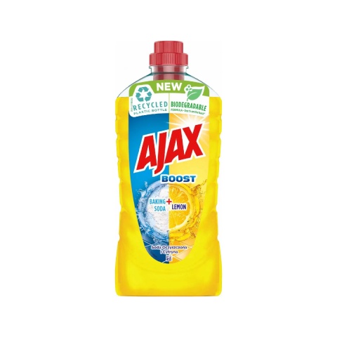 Ajax płyn uniwersalny 1l Cytryna i soda oczyszczona