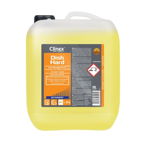 Clinex do mycia naczyń w zmywarce do twardej wody DishHard 10l