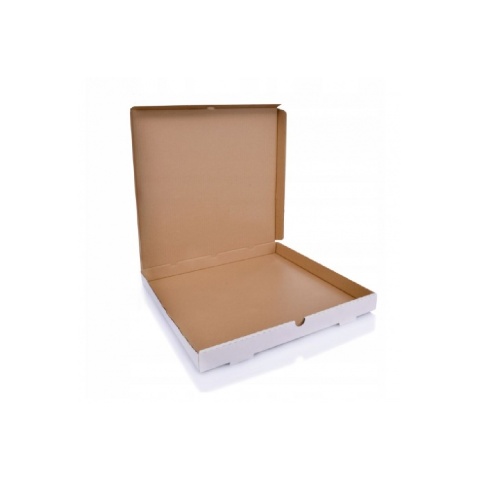 KARTON PIZZA PROSTY BIAŁY 32/32/4 A100