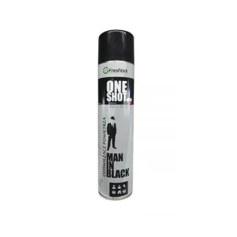 FRESHTEK NEUTRALIZATOR ZAPACHÓW MAN IN BLACK 600ml