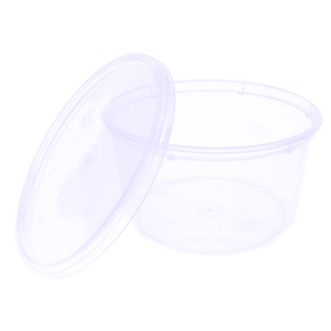 G5 Pojemnik do zupy PP 500ML transparentny FI125