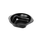 Flaczarka do zgrzewu 350ml z uszami D-5350RD