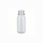 Butelka okrągła gwint 28mm 60ml R-PET