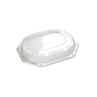 Plater głęboki zamykany czarny pokrywka 295X190X40